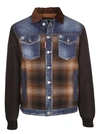 DSQUARED2 BUTTONED DENIM JACKET,10730571