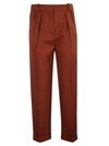 VICTORIA BECKHAM PLEATED TROUSERS,10730246