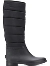 EMPORIO ARMANI QUILTED BOOTS