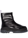 EYTYS RAVEN ZIP UP LEATHER BOOTS