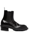 Eytys Nikita Leather Boots In Black