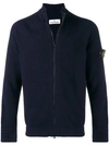 STONE ISLAND FRONT ZIPPED CARDIGAN