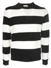 DONDUP STRIPED PULLOVER,10730790