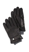 POLO RALPH LAUREN QUILTED RACING GLOVES