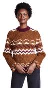 SEE BY CHLOÉ Printed Pullover Sweater