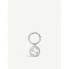 GUCCI INTERLOCKING GG STERLING SILVER KEYRING