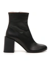 ACNE STUDIOS ACNE CHUNKY HEEL ANKLE BOOTS