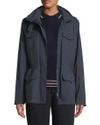 Loro Piana Traveler Windmate&reg; Stretch Storm System&reg; Jacket In Navy