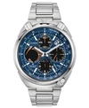 CITIZEN ECO-DRIVE MEN'S CHRONOGRAPH PROMASTER TSUNO RACER STAINLESS STEEL BRACELET WATCH 45MM