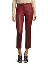 HELMUT LANG Straight-Fit Leather Pants,0400097461615