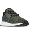 Adidas Originals Adidas Men's X Plr Casual Sneakers From Finish Line In Base Green/core Black/ftw