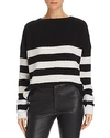 ATM ANTHONY THOMAS MELILLO STRIPED CHENILLE SWEATER,AW8281-UD