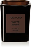TOM FORD PRIVATE BLEND WHITE SUEDE SCENTED CANDLE, 595G