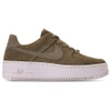 NIKE WOMEN'S AF1 SAGE XX LOW CASUAL SHOES, BROWN,2407673