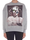 ALEXANDER MCQUEEN ALEXANDER MCQUEEN 'PORTRAIT BUG' SWEATSHIRT,10733253