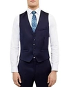 TED BAKER RAISEW DEBONAIR PLAIN WAISTCOAT,RS7MGJ61RAISEW12-DAR