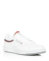 REEBOK MEN'S CLASSIC CLUB 85 PERFORATED LEATHER LACE-UP SNEAKERS,CN3761