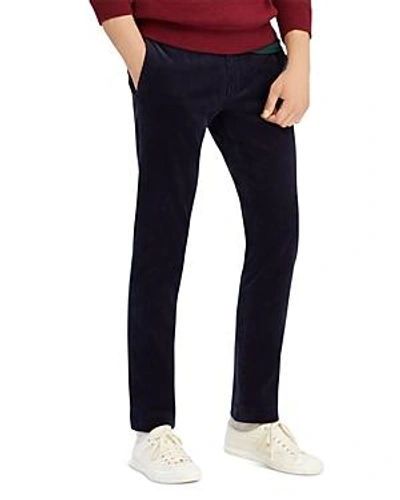 Polo Ralph Lauren Slim Fit Stretch Corduroy Trousers In Navy