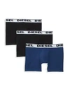 DIESEL UMBX Sebastian 3-Pack Boxer Briefs,0400098712792