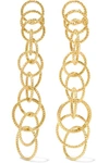 BUCCELLATI HAWAII HONOLULU 18-KARAT GOLD EARRINGS