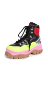 MSGM TRACTOR BLOCK BOOTS