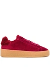 DSQUARED2 DSQUARED2 SHEARLING-LINED SNEAKERS