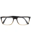 Persol Rectangular Shaped Glasses In Black