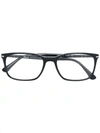 Persol Rectangular Glasses In Black