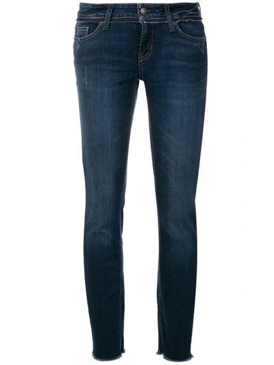 Cambio Slim Fit Jeans In Blue
