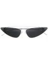 PRADA PRADA EYEWEAR ULTRAVOX CAT-EYE SUNGLASSES - SILVER