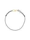 ANNELISE MICHELSON ANNELISE MICHELSON EXTRA SMALL WIRE CORD BRACELET - BLACK