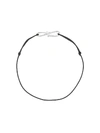 ANNELISE MICHELSON ANNELISE MICHELSON EXTRA SMALL WIRE CORD BRACELET - 黑色