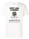 KENT & CURWEN KENT & CURWEN FRONT LOGO T-SHIRT - 白色
