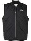 G-STAR RAW RESEARCH G-STAR RAW RESEARCH QUILTED VEST - BLACK
