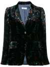 AILANTO AILANTO FLORAL PRINT BLAZER - 黑色