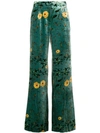 AILANTO FLORAL PRINT TROUSERS