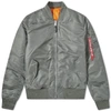 ALPHA INDUSTRIES Alpha Industries Classic MA-1 Jacket,100101-4323