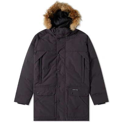 Canada Goose Emory Parka In Blue