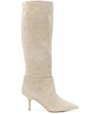 YEEZY Taupe Knee High Boots
