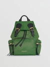 BURBERRY THE MEDIUM RUCKSACK IN TECHNICAL NYLON AND LEATHER