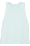 WE/ME THE FOUNDATION STRETCH-JERSEY TANK