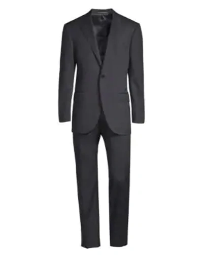 CORNELIANI MEN'S REGULAR-FIT SOLID WOVEN WOOL SUIT,437414275753