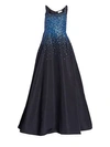 AHLUWALIA Lefaye Ballerina Embroidered Gown