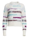 TANYA TAYLOR Cable Knit Wool-Blend Sweater