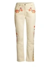 ETRO Embellished Floral Jeans