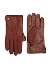 SAKS FIFTH AVENUE COLLECTION Leather Tech Gloves