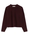 TIBI Merino Wool Cropped Pullover Sweater