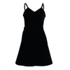 TOMCSANYI Metky Velvet Cami Dress