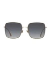 Dior Stellaire1 59mm Square Sunglasses In Dark Rose Gold
