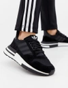 ADIDAS ORIGINALS ZX 500 RM SNEAKERS IN BLACK - BLACK,B42227